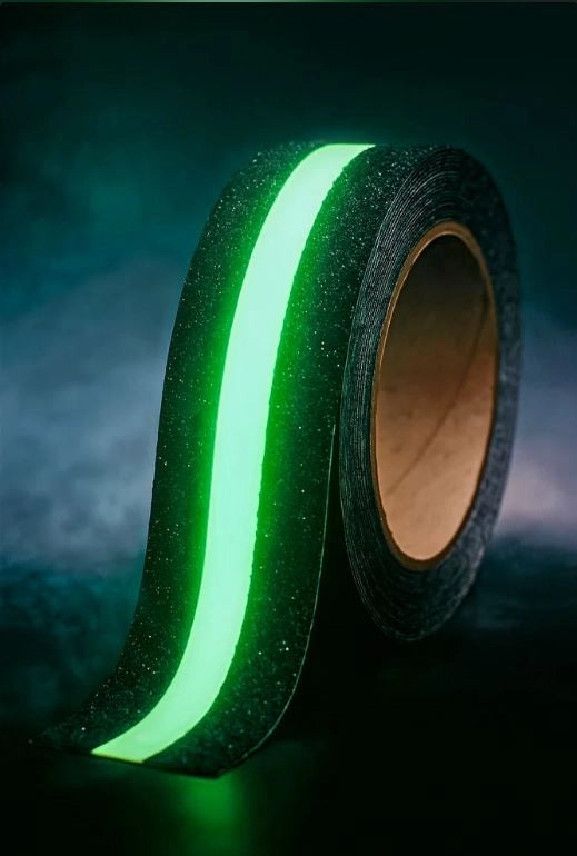 Never Slip Again—Even in Complete Darkness Protect Your Family with Glow-in-the-Dark Anti-Skid Safety Tape