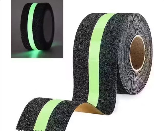 Never Slip Again—Even in Complete Darkness Protect Your Family with Glow-in-the-Dark Anti-Skid Safety Tape